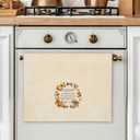 Vintage Fall Pumpkin Kitchen Towels, Retro Autumn Pumpkin Dish Towels for Kitchen, Fall Tea Towel, Farmhouse Rustic Autumn Hand Towel for Bathroom, 16x24 Inch Set of 2