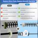 WTW8000BW0 Washer Suspension Rod, Fit for Whirl-pool May-tag Ken-more Washer WTW6500WW1 MVWB300WQ2 WTW6800WW1 MVWB725BW0 MVWB455YQ0 MVWB300WQ1 MVWB750WQ0