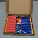 Banvih 2 Pack Mini Blaster Guns for Nerf, Easter Basket Stuffers for Kids, Small Toys Pistols for Boys Toddlers Ages 3-5 5-7 8-12 Year Olds Birthday Gifts - 20 Refill Foam Darts and 2 Wristbands