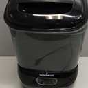 Baby Brezza Bottle Sterilizer and Dryer Advanced  33% Faster - Largest Capacity Steam Sanitizer - Universal Sterilization Machine for All Bottles + Pump Parts - HEPA Air Filter, Black