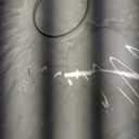 Semi Flush Mount Ceiling Light, 11.8" Vintage Clear Glass Ceiling Lights, 1-Light Mid Century Modern Drum Close to Ceiling Light Fixtures for Bedroom Kitchen Entryway Hallway Porch Foyer