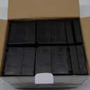 Rectangle Bed Risers, 3 Inch Heavy Duty Adjustable Furniture Risers for Bed Sofa Table and Couch LiftSupport Up to 1,300 Lbs (4 Pack-Black)