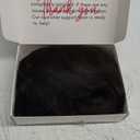 morvally Short Brown Wavy Bob Wig with Bangs for Women 16 Inches Natural Synthetic Hair Wavy Wigs