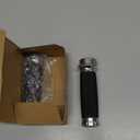 1 Inch/25mm Handlebar Grips Motorcycle Throttle Grip Universal for Harley Davidson Dyna Sportster 883 1200 Road King Electra Glide Softail Touring (Silver)