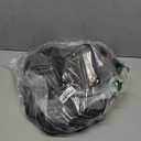 HOMEST Double Layer Carrying Case with Mat Pocket for Cricut Maker 4, Explore 4, Multi Front Pockets for Accessories and Supplies, Grey (II-Gray)