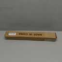 Amazon Basics Adjustable Curtain Rods for Windows, Round Finials, 1-Inch Rod, 36" to 72", Black, Pack of 1