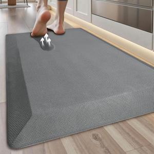 Tyrot Extra Thick Anti Fatigue Mat for Kitchen Floor, 20x32, Grey