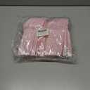 CENLBJ 150 Pcs Pink Paper Plates and Napkins and Forks,50 Guest Disposable Party Supplies Include Plates Napkins Plastic Forks for Baby Shower,Birthday,Bridal,Wedding