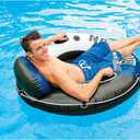 Intex River Run Inflatable Floating Tube Water Raft for Lake River Pool