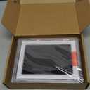 Outus 14 Pcs Paw Print Kit for Dogs No Mess Ink Pad Pet Memorial Newborn Footprint Impression Kit for Pets 4 Inkless Pads with 10 Blank Cards(7 x 5 Inch, Black)