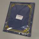 30 Packs Certificate Holders, Navy Blue Certificate Covers, Diploma Holders, Certificate Folders with Gold Foil Border for Letter Size 8.5" x 11" Certificates, Diploma, Documents, Award Cover
