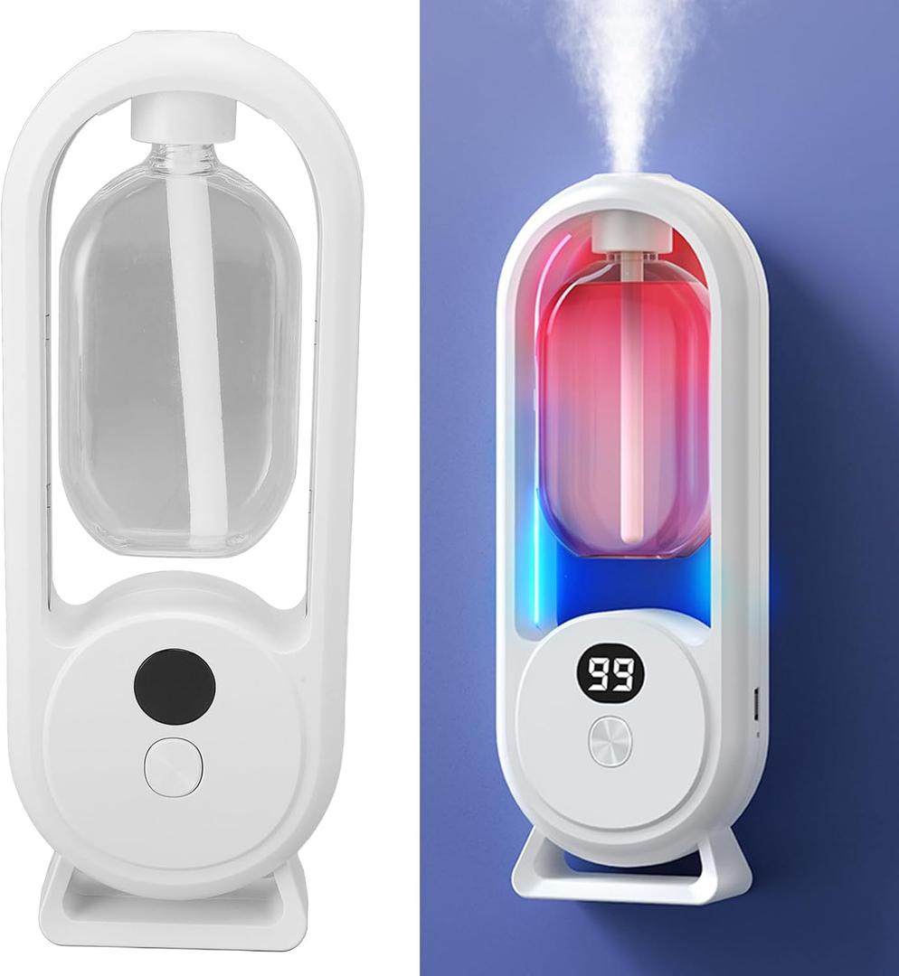 Automatic Aromatherapy Diffuser, Automatic Diffuser Sprayer Toilet Freshener Intelligent Aromatherapy Diffuser Mini Air Freshener Humidifier