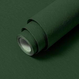 Dark Green Peel and Stick Self Adhesive Wallpaper - Removable Waterproof Bathroom Countertop Contact Paper - Kitchen Vinyl Wrap for Cabinet Countertops - Wall Cover Counter Top Paper 15.7" X 590.5"