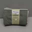 A Moment Waterproof Throw Pillow Covers Set of 4,18x18 Inch Outdoor Stain Resistant Pet Friendly Pillowcases Cushion Covers for Patio Sofa and Living Room,Green