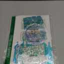 8 Pcs Cute Anime Birthday Cake Toppers, Snow Theme Princess Cake Decorations for Ice Party Supplies