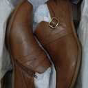 LifeStride Women's Adley (9.5 Wide, Brown)