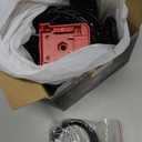 LIVOWALNY LED Work Light Compatible with Milwaukee 18V Battery, 68W 6800LM LED Garage Flood Lights with 6+1 Deformable Panels, Battery Powered Pendant Ceiling Light for Shed Workshop Garage Home