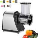 250W Electric Cheese Grater, Salad Maker for Home Kitchen Use, Cheese Grater Electric for Cheeses, Fruits, and Vegetables