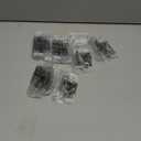 Wesiti 6 Pack Business Card Holder Wall Mount Clear Acrylic Desk Visiting Card Holder Display Plastic Stand Door Desktop Organizer for Office Home Wall Mount Place on Table Fit 40-50 Business Cards