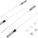 Whirlpool W11217817 Genuine OEM Top Load Washer Suspension Rod Kit Replacement Part - Replaces W11159470 and W11226768