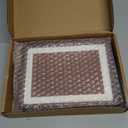 4x6 Picture Frame Wood With 2.5x4.5 Mat,Natural Solid Walnut 4 by 6 Photo Frame For Wall or Tabletop Display