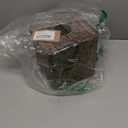 Seagrass Square Tissue Box Cover Woven Napkin Holder Decorative for Bathroom Farmhouse (Coffee, 5.5 x 5.5 x 5.5 Inch)