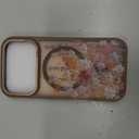 DOMAVER for iPhone 17 Pro Case, Magnetic Phone Case iPhone 17 Pro [Compatible with MagSafe] Slim Fit Flowers Floral Design Shockproof Protective Bumper Women Men Girls Boys Cover, Spring-Brown