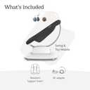 UPPAbaby Mamaroo Smart Swing Customizable Soothing Modes with MotionSync Technology Infant Recline + Bluetooth Enabled Included Newborn Insert Jake (Charcoal Mlange)