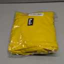 Lukovee Dog Raincoat, Adjustable Dog Rain Jacket with Clear Hooded Double Layer for Large Medium Small Dogs Puppies, Waterproof Rain Coat Poncho with Reflective Storage Pocket & Rim (Yellow, XXL)