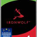 Seagate IronWolf 4TB NAS Internal Hard Drive HDD CMR 3.5 Inch SATA 6Gb/s 5900 RPM 64MB Cache for RAID Network Attached Storage Frustration Free Packaging (ST4000VNZ08)