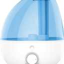 Pure Enrichment MistAire XL Ultrasonic Cool Mist Humidifier - All Day Operation for Large Rooms, 1 Gallon Tank, Variable Mist Control, Automatic Shut-Off, Whisper Quiet, and Optional Night Light