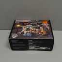 FUNWHOLE Newsstand Lighting Building Bricks Set - City Town Life Newsstand LED Light Construction Building Model Set 556 Pcs for Adults and Teen