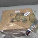 JAYMP 50.4“ Ceiling Light Modern Flower Shape Ceiling Lamp for Living Room Dining Room Flush Mount Metal Acrylic Sputnik Firework Petal LED Lighting Fixture (Matte Black, 42 Lights)