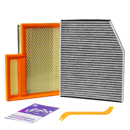 SCREW RHINO Engine Air Filter&Cabin Air Filter Combo Pack-Compatible air filter