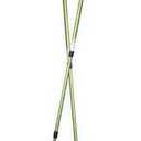 Northpak Outdoor Products Adjustable Green Trekking Poles Walking Hiking Sticks, Green