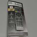 GE 4-Device Universal Remote Control, Designer Series, Brushed Nickel/Silver, 33709