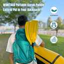 Kayak Paddle, Adjustable and Portable Kayaking Oar, 5-Piece, 220-240 cm/86-94"