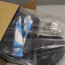 Snow Tube Sled with Premium Canvas Cover, Heavy Duty Snow Tubes for Sledding, 47" Inflatable Snow Sled for Kids & Adults, Towable Design with Reinforced Bottom Protection Layer, Winter Outdoor Fun