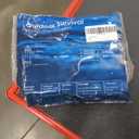 4 Pack Water Filter Straw - Portable, Compact, Multipurpose Water Purification Device for Emergency Kits, Outdoor Activities, Camping, Travel