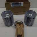 Set of 2 Touch Control Table Lamps with 2 USB & AC Outlet, 3-Way Dimmable Bedside Nightstand Lamps for Bedroom Living Room Nursery, 800 Lumens 5000K Daylight Bulbs Included