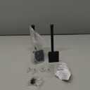 Durmmur 2 Pack Hat Racks for Baseball Caps, Stainless Steel Hat Organizer for Baseball Cap, Hat Holder Storage Organizer, Hat Hanger Strong Adhesive/Wall Drilled for Door, Bedroom, Closet(Black 6 in)