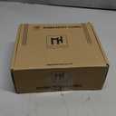 Mega Handles SUANA Entrance Combo, Door Knob and Cylinder Deadbolt and Key Combo, Heavy Duty Locking Door Knobs for Left or Right-Handed Doors  Satin Nickel (1 Pack)