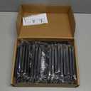 Ravinte 40 Pack 5 Inch Kitchen Square Cabinet Handles Matte Black Drawer Pulls for Cupboard Hardware