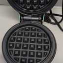 Dash Mini Waffle Maker- Compact Electric Iron for Creative Homemade Treats - Nonstick Surface - Easy-to-Clean - Perfect for Kids & Families - Aqua