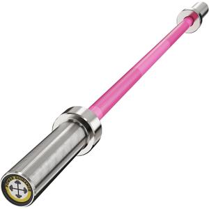 POWER GUIDANCE Chrome Olympic Barbell Bar, 2 Inch Weight Bar for lifting, Hip Thrusts,Universal Strength Training Bars 4ft/5ft/6ft