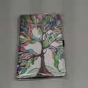 LiuShan Compatible with PU Leather Slim Folding Stand Cover for 8" TCL Tab 8 Series Tablet Case, Love Tree