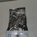 Clear Bag for Stadium Events 12612 Clear Tote Bag for Concert,Sport,Festival (Black)