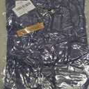 Syellowafter Womens Summer 3/4 Sleeve Tops Casual V Neck T Shirts Fashion Loose Fit Basic Tunic Tees (M)