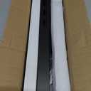 2 Pack 4' Yard Sign Stake, 48 inch Metal Signs Posts, Aluminum Holder with Heavy-duty Base, Sleek Modern Design Garden Stakes with Holes for Outside Fence Parking Street Stop