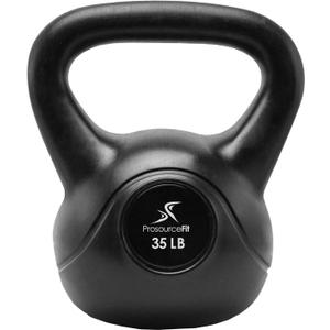 ProsourceFit Vinyl Plastic Kettlebell 35 lbs